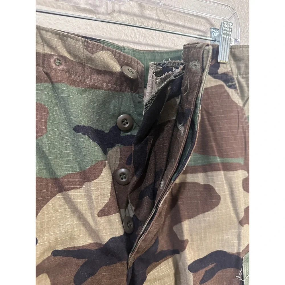 Camo Cargo Pants Military Army Style Streetwear Trousers